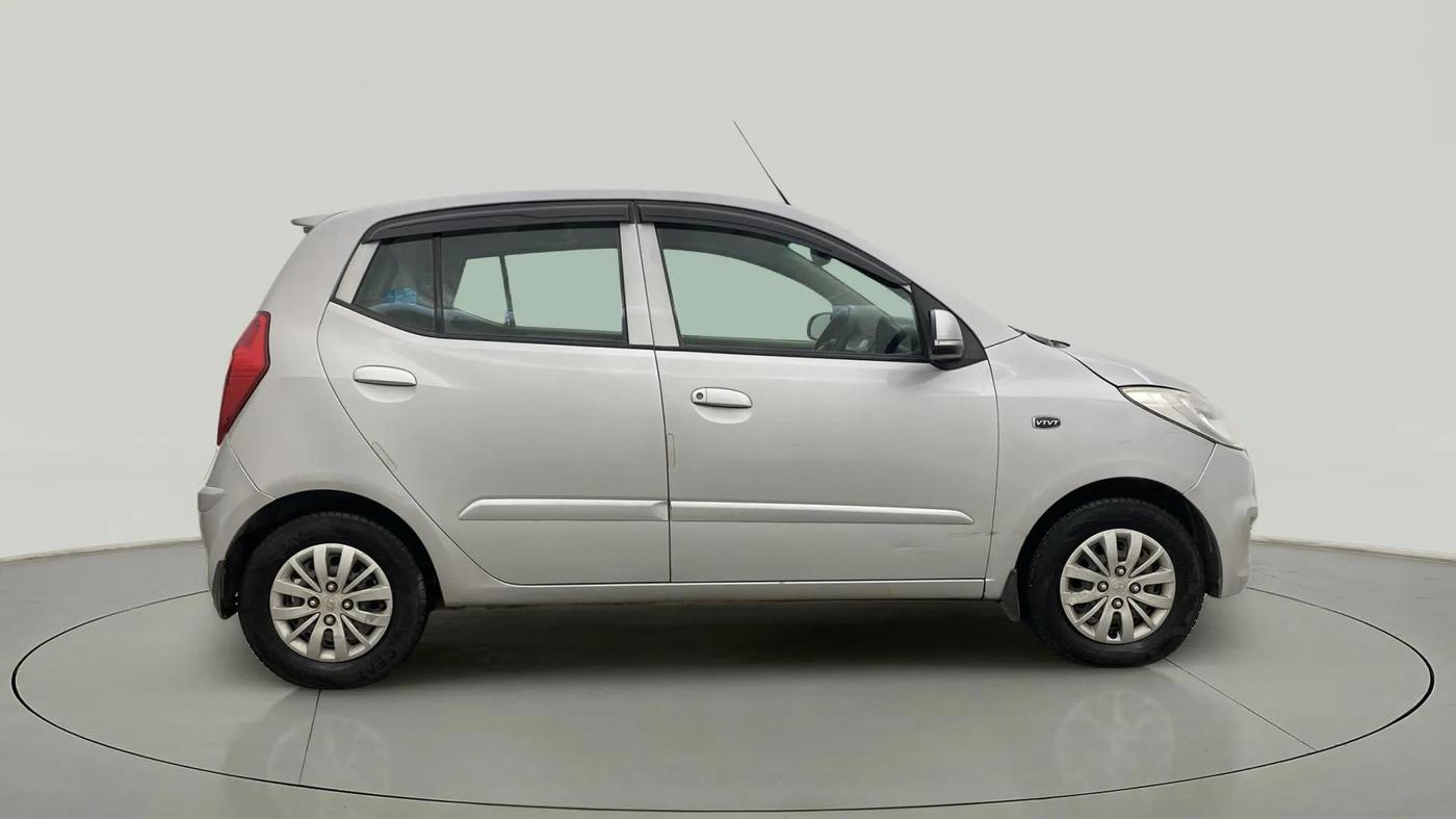 2013 Hyundai i10 SPORTZ 1.2 AT, Petrol, Automatic, 89,634 km, Right Side View