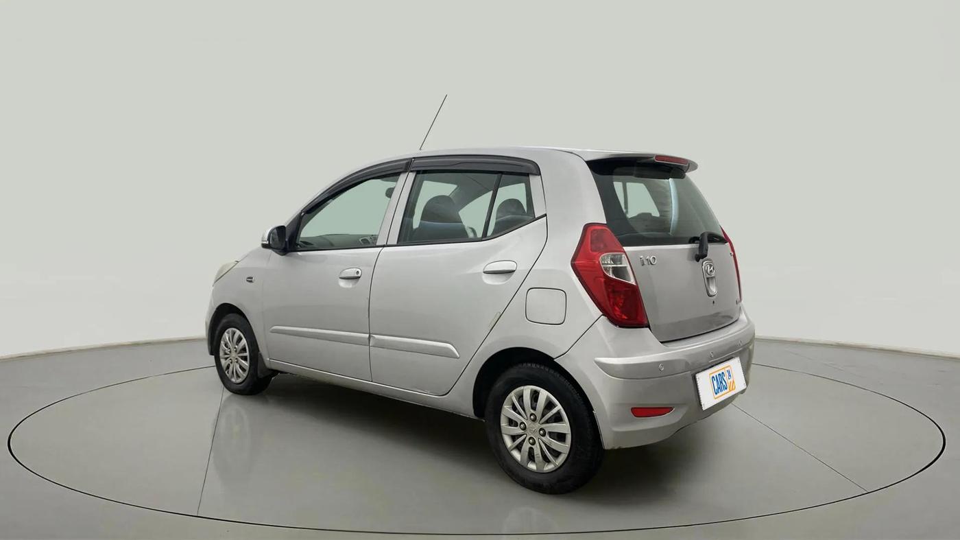 2013 Hyundai i10 SPORTZ 1.2 AT, Petrol, Automatic, 89,634 km, Left Back Diagonal
