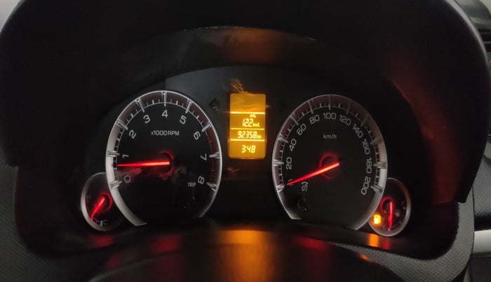 2016 Maruti Swift VXI, Petrol, Manual, 92,357 km, Odometer Image