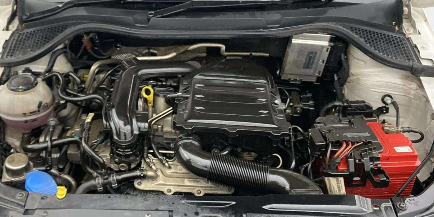 2021 Skoda Rapid STYLE AT TSI, Petrol, Automatic, 43,721 km, Engine View