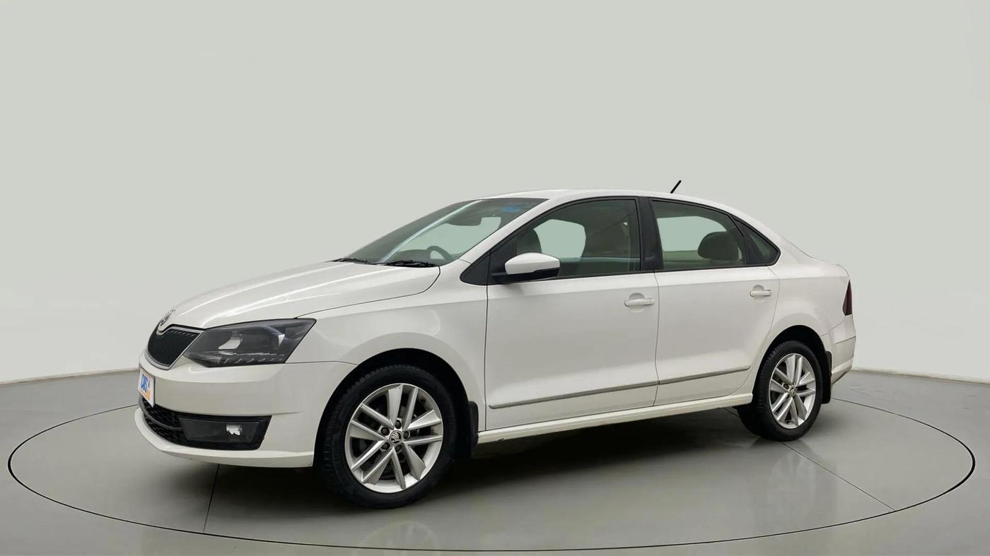 2021 Skoda Rapid STYLE AT TSI, Petrol, Automatic, 43,721 km, Left Front Diagonal