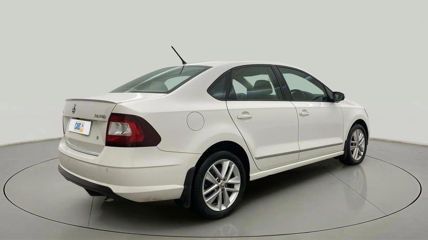 2021 Skoda Rapid STYLE AT TSI, Petrol, Automatic, 43,721 km, Right Back Diagonal