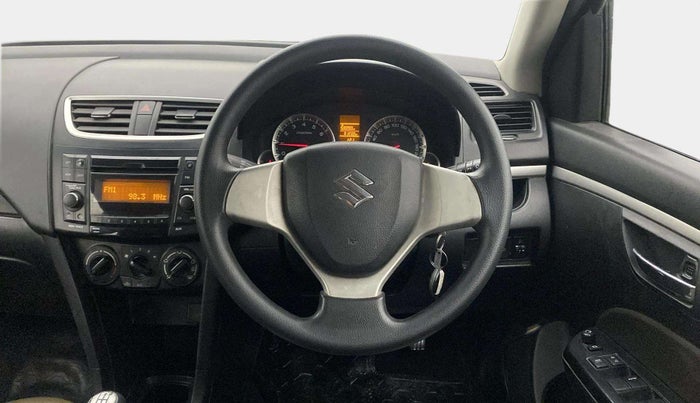 2015 Maruti Swift VXI, Petrol, Manual, 51,217 km, Steering Wheel Close Up