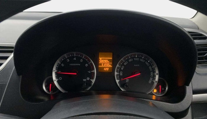 2015 Maruti Swift VXI, Petrol, Manual, 51,217 km, Odometer Image