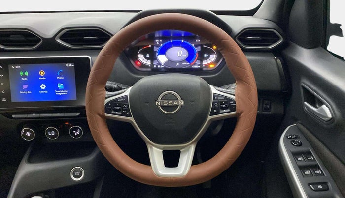 2021 Nissan MAGNITE XV PREMIUM TURBO CVT, Petrol, Automatic, 42,815 km, Steering Wheel Close Up