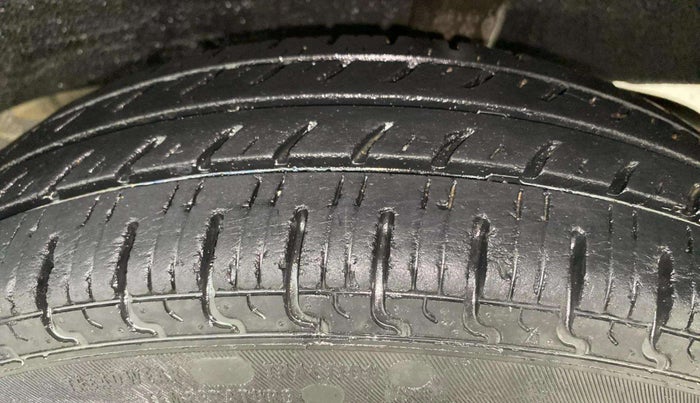 2018 Datsun Redi Go T(O) 1.0, Petrol, Manual, 31,108 km, Left Rear Tyre Tread
