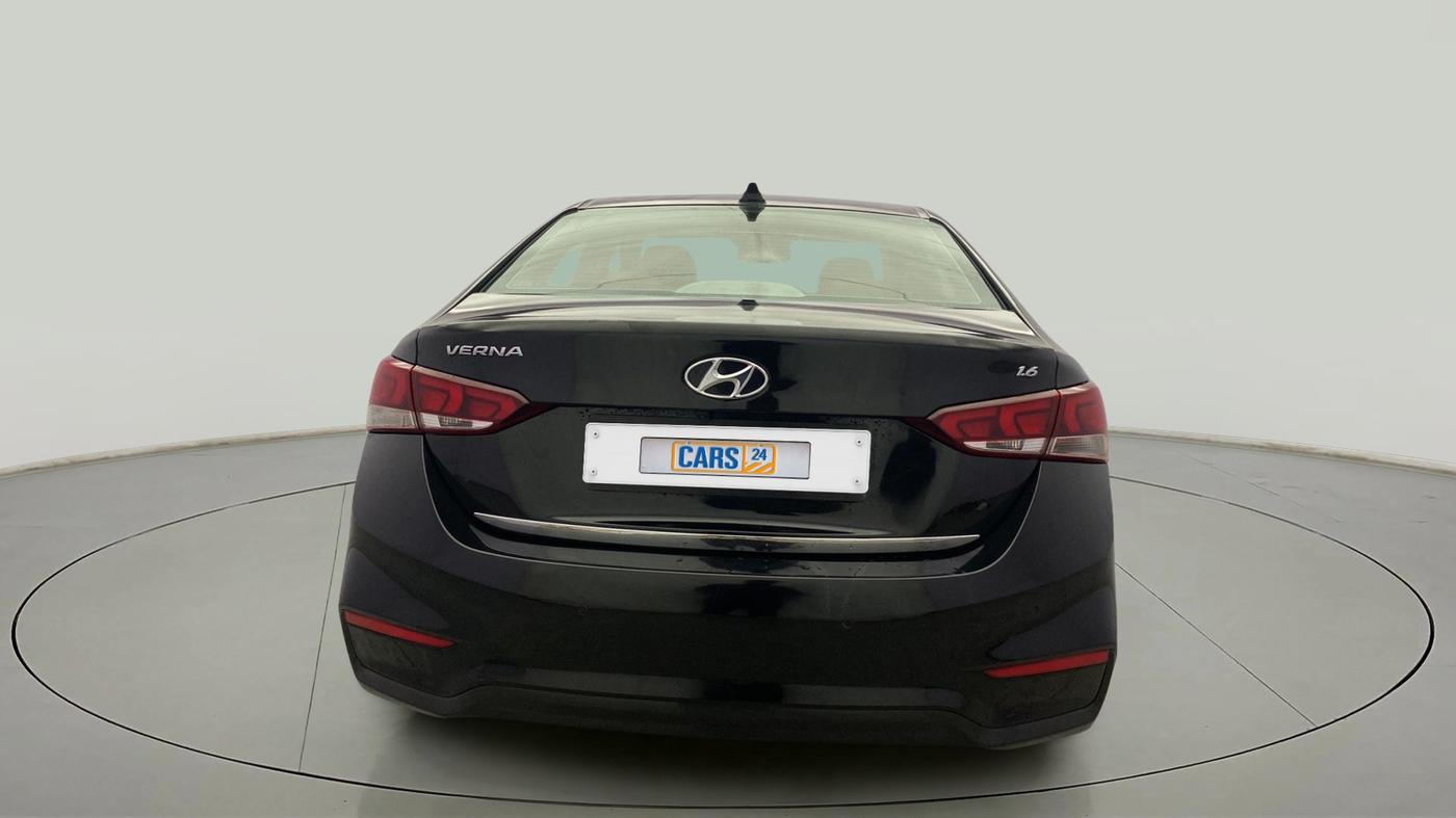 2019 Hyundai Verna 1.6 VTVT SX, Petrol, Manual, 84,090 km, Back/Rear