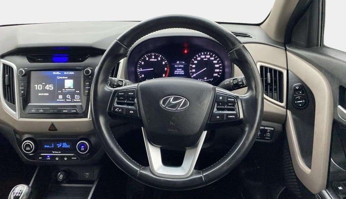 2018 Hyundai Creta SX 1.6 PETROL, Petrol, Manual, 53,833 km, Steering Wheel Close Up
