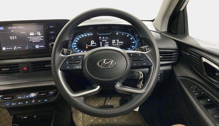 2022 Hyundai NEW I20 Sportz 1.2 IVT, Petrol, Automatic, 14,995 km, Steering Wheel Close Up