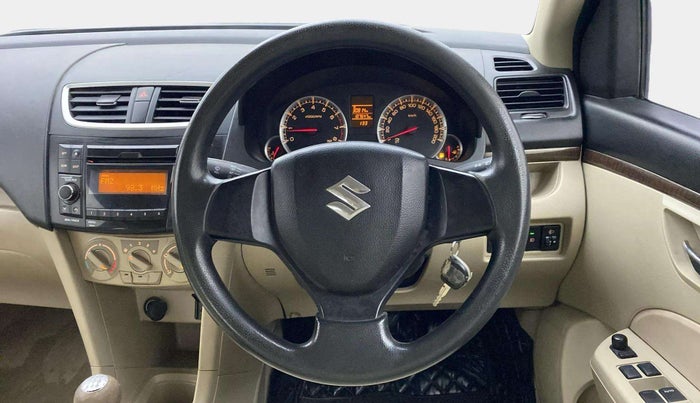 2016 Maruti Swift Dzire VXI, Petrol, Manual, 1,07,603 km, Steering Wheel Close Up