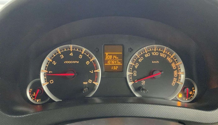 2016 Maruti Swift Dzire VXI, Petrol, Manual, 1,07,603 km, Odometer Image
