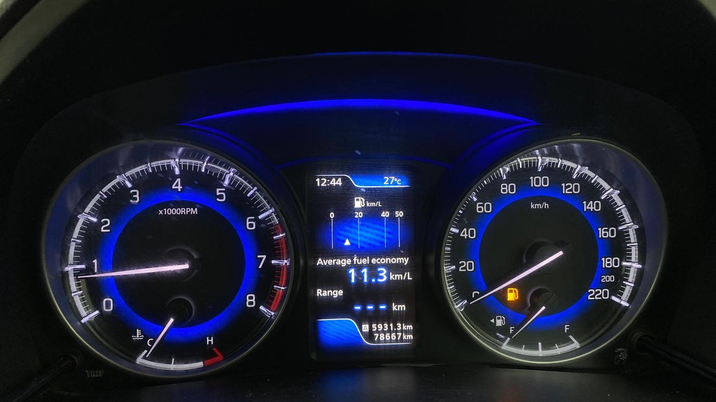 2016 Maruti Baleno ALPHA PETROL 1.2, Petrol, Manual, 78,745 km, Odometer Image