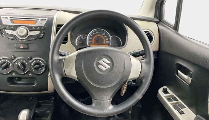 2016 Maruti Wagon R 1.0 VXI AMT, Petrol, Automatic, 42,384 km, Steering Wheel Close Up