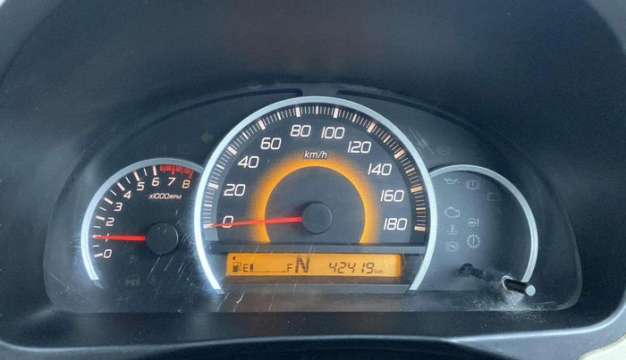 2016 Maruti Wagon R 1.0 VXI AMT, Petrol, Automatic, 42,384 km, Odometer Image