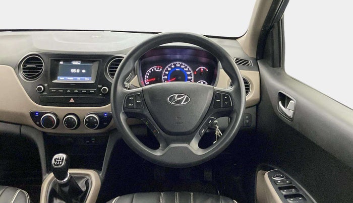 2017 Hyundai Grand i10 SPORTZ 1.2 KAPPA VTVT, Petrol, Manual, 79,389 km, Steering Wheel Close Up
