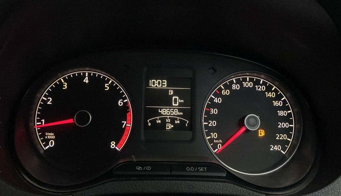 2014 Volkswagen Polo COMFORTLINE 1.2L, Petrol, Manual, 48,636 km, Odometer Image