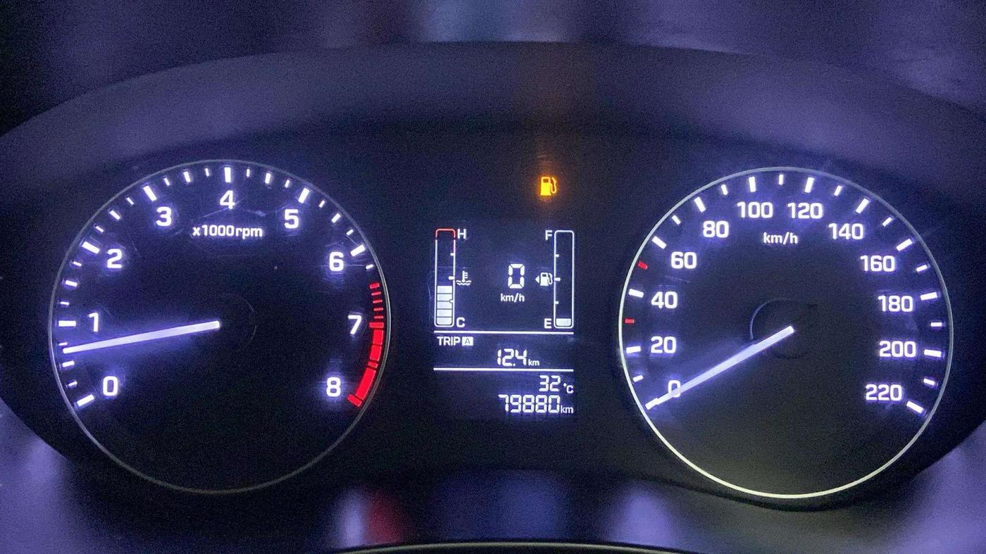 2015 Hyundai Elite i20 MAGNA 1.2, Petrol, Manual, 80,138 km, Odometer Image