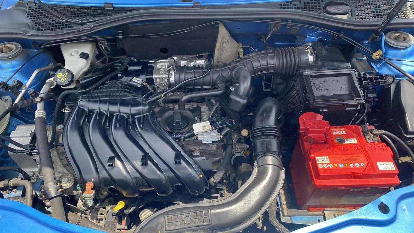 2019 Renault Duster RXS CVT, Petrol, Automatic, 25,396 km, Engine View