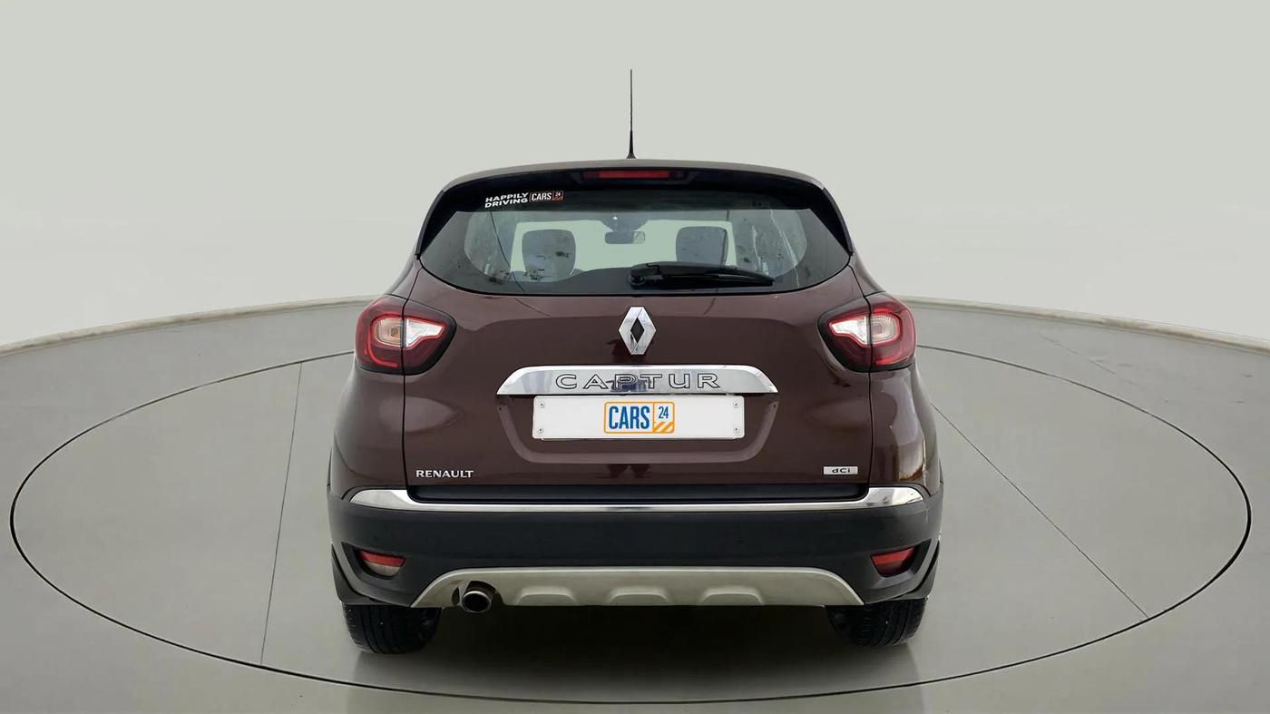 2018 Renault Captur PLATINE DIESEL , Diesel, Manual, 1,12,157 km, Back/Rear