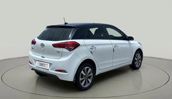 2017 Hyundai Elite i20 ASTA 1.2 DUAL TONE, Petrol, Manual, 99,702 km, Right Back Diagonal