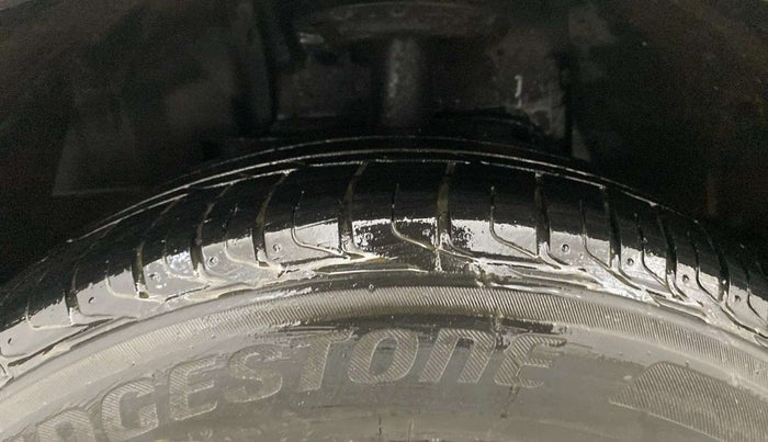 2021 Tata NEXON XZA PLUS SUNROOF PETROL, Petrol, Automatic, 29,629 km, Left Front Tyre Tread