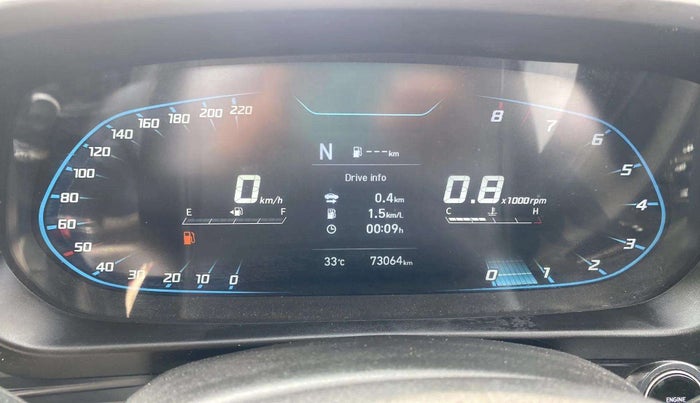 2021 Hyundai NEW I20 Asta 1.0 GDI Turbo IMT, Petrol, Manual, 73,059 km, Odometer Image