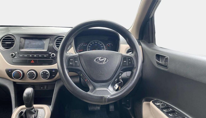 2018 Hyundai Grand i10 MAGNA AT 1.2 KAPPA VTVT, Petrol, Automatic, 46,525 km, Steering Wheel Close Up