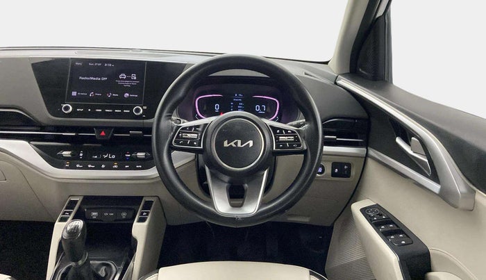 2022 KIA CARENS PRESTIGE PLUS 1.5 DIESEL 7 STR, Diesel, Manual, 60,467 km, Steering Wheel Close Up