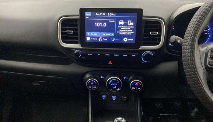2020 Hyundai VENUE SX 1.0 TURBO, Petrol, Manual, 32,375 km, Air Conditioner