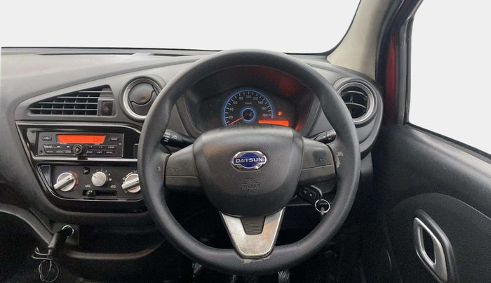 2019 Datsun Redi Go S 1.0 AMT, Petrol, Automatic, 46,905 km, Steering Wheel Close Up