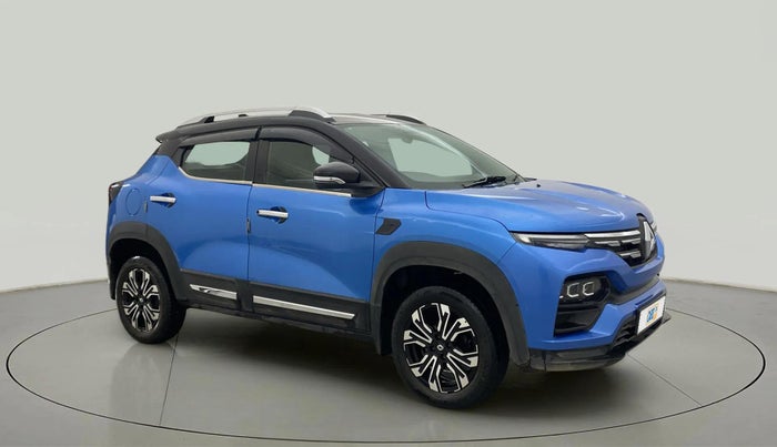 2022 Renault Kiger RXT (O) TURBO CVT, Petrol, Automatic, 35,912 km, Right Front Diagonal