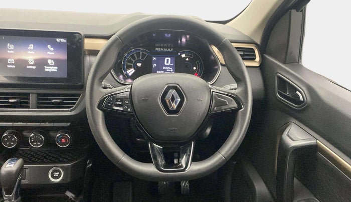 2022 Renault Kiger RXT (O) TURBO CVT, Petrol, Automatic, 35,912 km, Steering Wheel Close Up