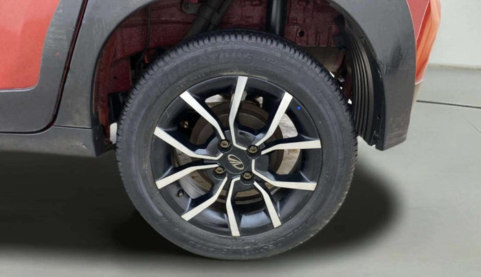 2018 Mahindra KUV 100 NXT K8 P 6 STR, Petrol, Manual, 99,766 km, Left Rear Wheel