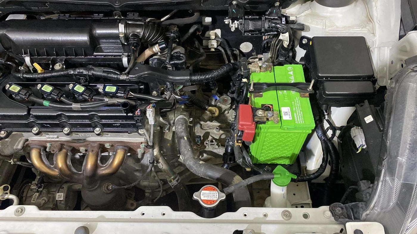 2021 Toyota Glanza G, Petrol, Manual, 27,991 km, Engine View - Left