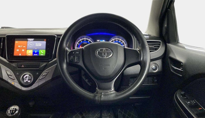 2021 Toyota Glanza G, Petrol, Manual, 27,991 km, Steering Wheel Close Up
