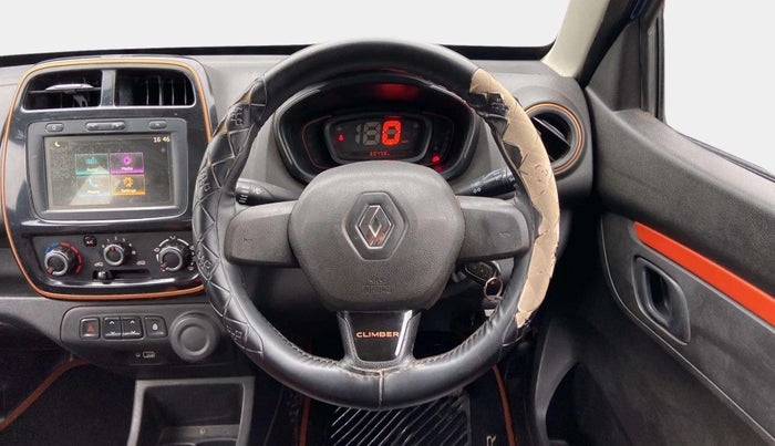 2019 Renault Kwid CLIMBER 1.0, Petrol, Manual, 60,434 km, Steering Wheel Close Up
