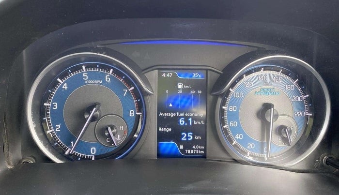 2020 Maruti XL6 ZETA MT, Petrol, Manual, 78,872 km, Odometer Image