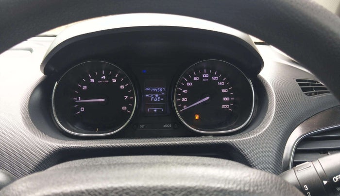 2018 Tata Tiago XZ PETROL, Petrol, Manual, 1,44,587 km, Odometer Image
