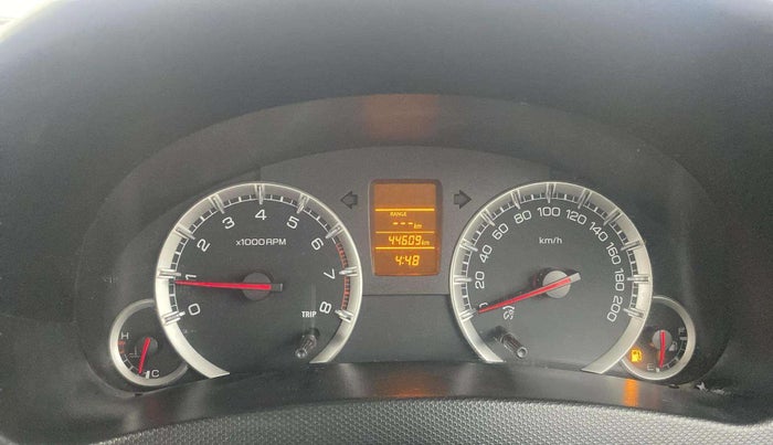 2013 Maruti Swift VXI, Petrol, Manual, 44,603 km, Odometer Image
