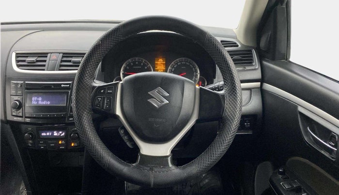 2015 Maruti Swift ZXI, Petrol, Manual, 82,803 km, Steering Wheel Close Up