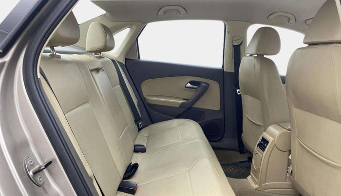 2017 Volkswagen Vento HIGHLINE PLUS 1.2 AT 16 ALLOY, Petrol, Automatic, 82,791 km, Right Side Rear Door Cabin