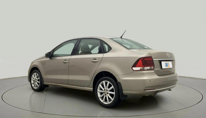 2017 Volkswagen Vento HIGHLINE PLUS 1.2 AT 16 ALLOY, Petrol, Automatic, 82,791 km, Left Back Diagonal
