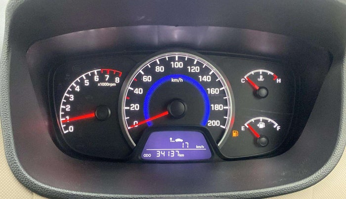 2017 Hyundai Grand i10 ASTA 1.2 KAPPA VTVT, Petrol, Manual, 34,136 km, Odometer Image