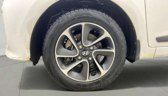 2017 Hyundai Grand i10 ASTA 1.2 KAPPA VTVT, Petrol, Manual, 34,136 km, Left Front Wheel