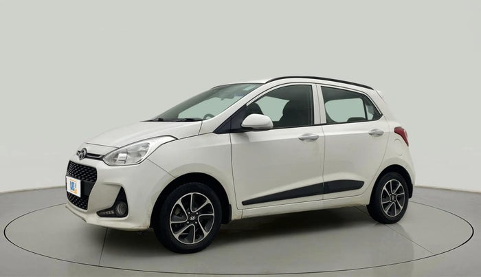 2017 Hyundai Grand i10 ASTA 1.2 KAPPA VTVT, Petrol, Manual, 34,136 km, Left Front Diagonal