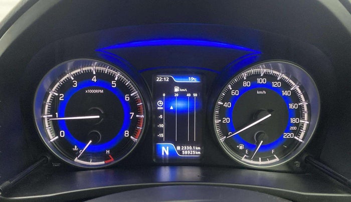 2018 Maruti Baleno ZETA CVT PETROL 1.2, Petrol, Automatic, 58,922 km, Odometer Image