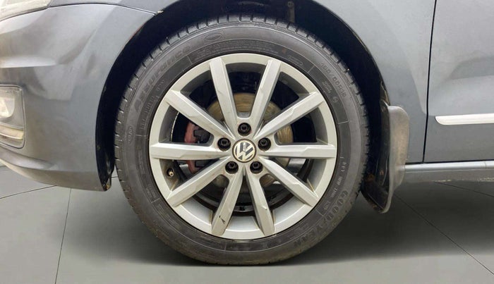 2018 Volkswagen Vento HIGHLINE PETROL AT, Petrol, Automatic, 68,113 km, Left Front Wheel