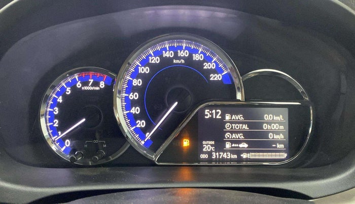 2018 Toyota YARIS V MT, Petrol, Manual, 31,699 km, Odometer Image