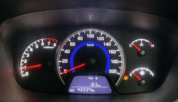 2019 Hyundai Grand i10 MAGNA 1.2 KAPPA VTVT, CNG, Manual, 42,177 km, Odometer Image