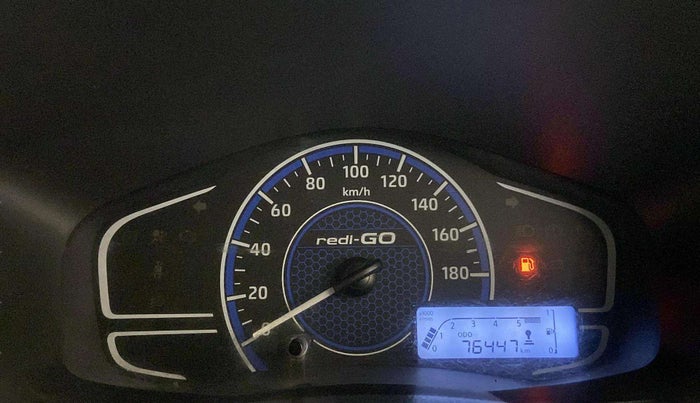 2020 Datsun Redi Go T(O) 1.0, Petrol, Manual, 76,446 km, Odometer Image